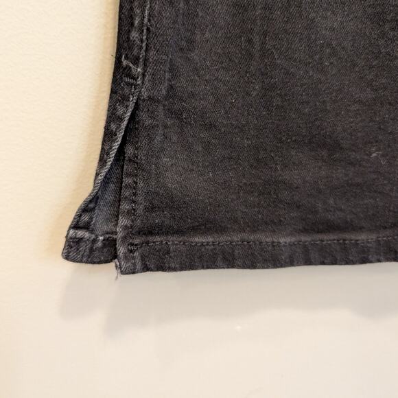 Joe's Jeans HiRise Curvy Cropped BootCut Hi Honey Black Denim - SIze 29 - Picture 6 of 9